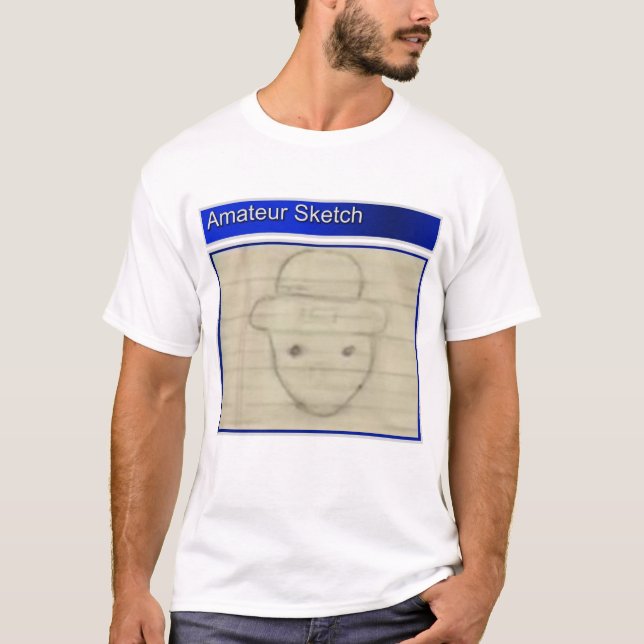 Amateur Leprechaun Sketch T-Shirt (Front)