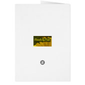 Amateur Radio and Call Sign Cards (Back)