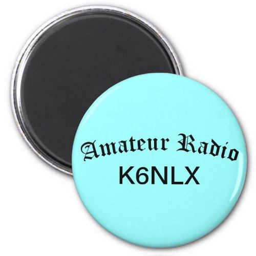 Amateur Radio and Call Sign Magnet