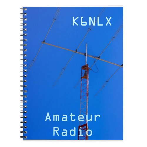 Amateur Radio Call Sign  Beam Notebook