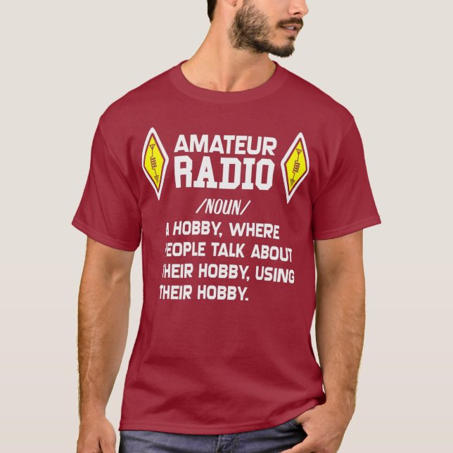 Amateur Radio Lover - HAM T-Shirt (Front)