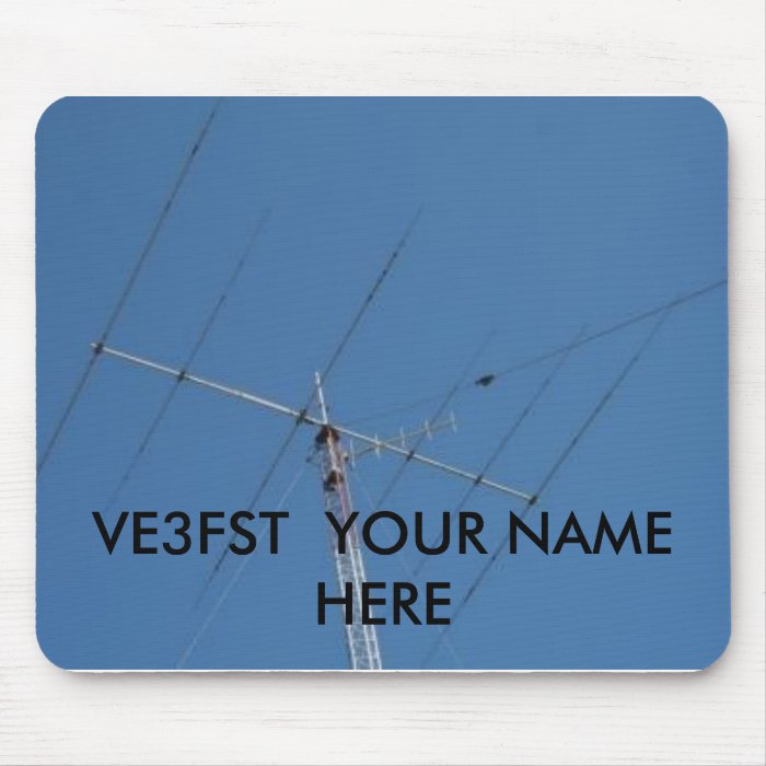 Amateur Radio Operators Personalized Mousepad