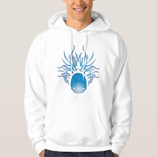 Amateur Radio Skull Hoodie (Front)