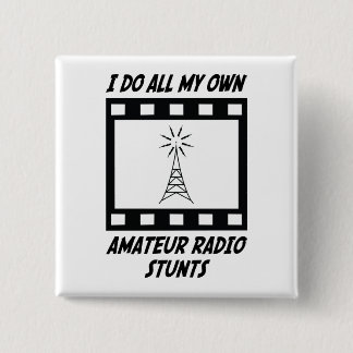 Amateur Radio Stunts Button