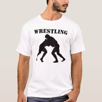 Amateur Wrestling T-shirt by HumphreyKing at Zazzle