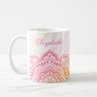 Amaya Mandala 11 oz. Personalized Mug