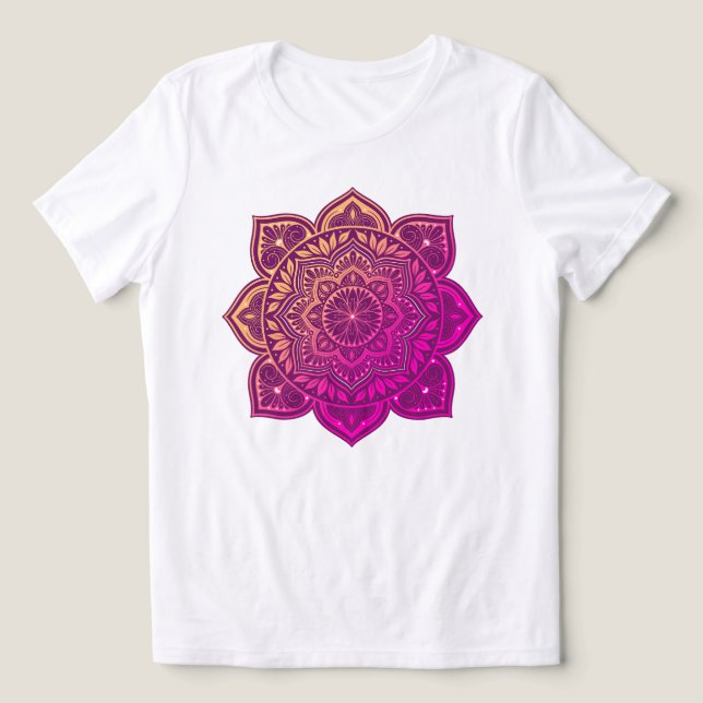 Amaya Mandala Tri-Blend Shirt (Design Front)