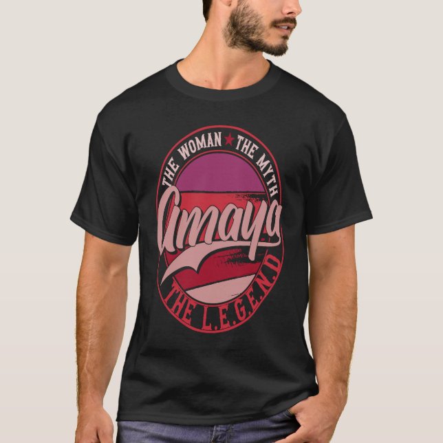 Amaya the Lady of Myth the Legend T-Shirt (Front)