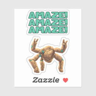 Amaze Amaze Amaze Rocky Project Hail Mary Sticker