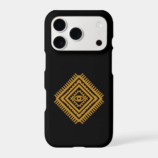Amazigh Atlas Protective Diamond — Berber Tribal iPhone 17 Pro Case