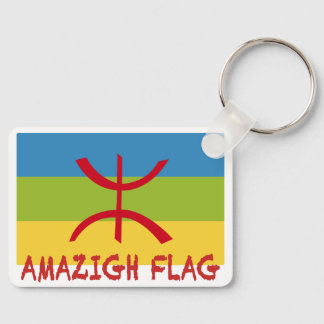 Amazigh flag - berber flag-Drapeau Amazigh Keychain