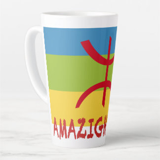 Amazigh flag - berber flag-Drapeau Amazigh Latte Mug