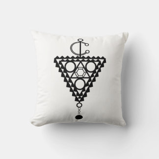 Amazigh jewelry throw pillow