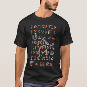 Amazigh Kabyle Berber Tattoo symbols tifinagh art T-Shirt