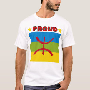 Amazigh Kabyle Berber Tattoo symbols tifinagh art T-Shirt
