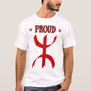Amazigh Kabyle Berber Tattoo symbols tifinagh art T-Shirt