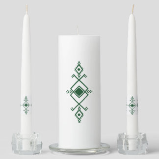 AMAZIGH SYMBOLE UNITY CANDLE SET
