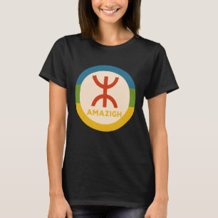 Amazigh Tifinagh Design Kabyle Show Berber Pride T-Shirt