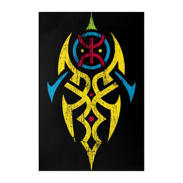 Amazigh Vintage Wall Art (Front)