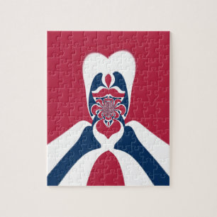 Amazing Abstract E.T. Art Print Jigsaw Puzzle