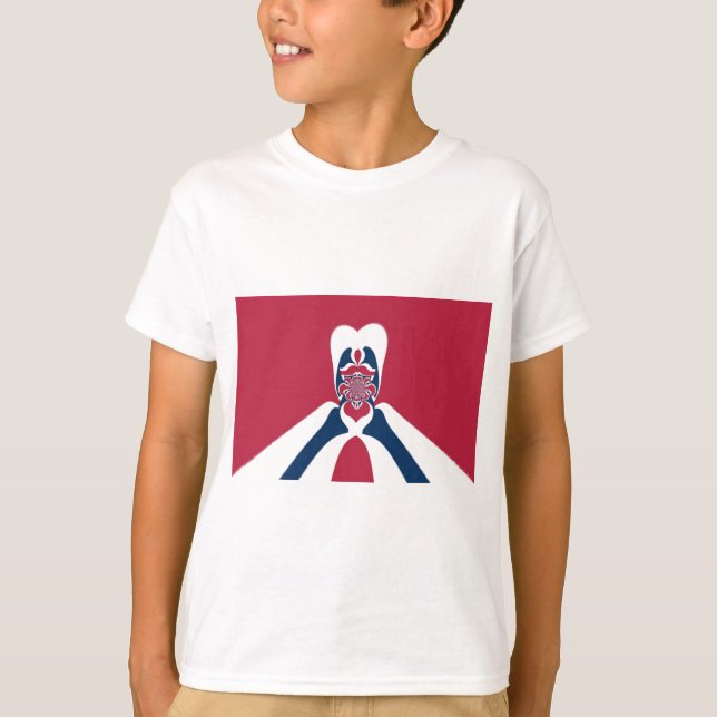 Amazing Abstract E.T. Art Print T-Shirt (Front)