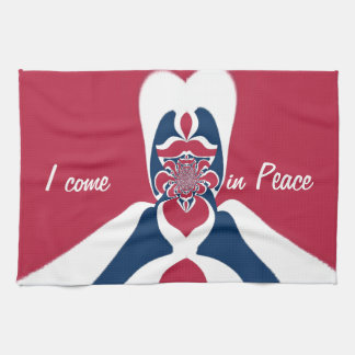 Amazing Abstract E.T. Art Print Towel