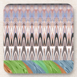 Amazing Abstract Pattern Art Print Beverage Coaster
