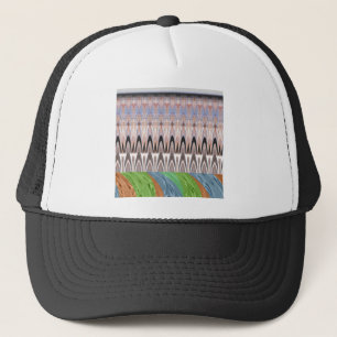 Amazing Abstract Pattern Art Print Trucker Hat