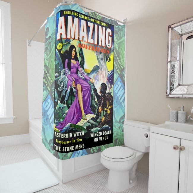 Amazing Adventures, No. 1 Shower Curtain
