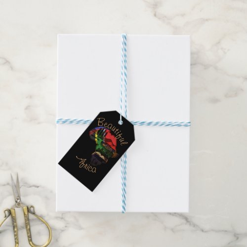 Amazing African Special Occasion Design Gift Tags