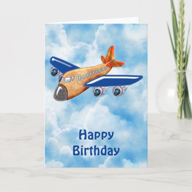 Amazing Airplane Card (Front)
