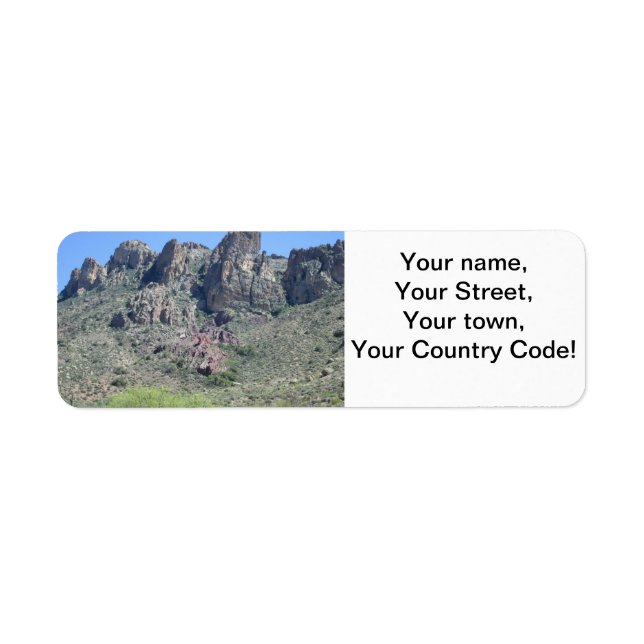 Amazing Apache Trail Label (Front)