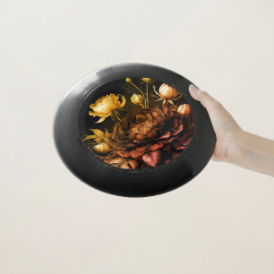 Amazing Arrangement Rust Accent Vintage Flowers Wham-O Frisbee