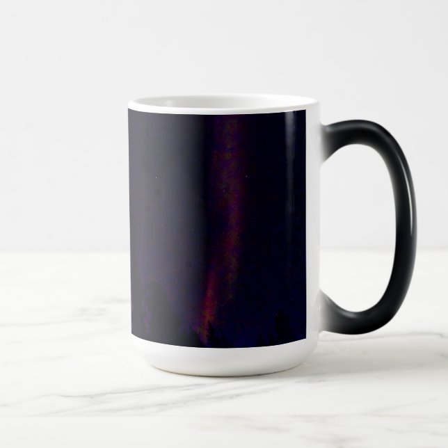 Amazing Aurora and Steve Morphing Mug (Right)