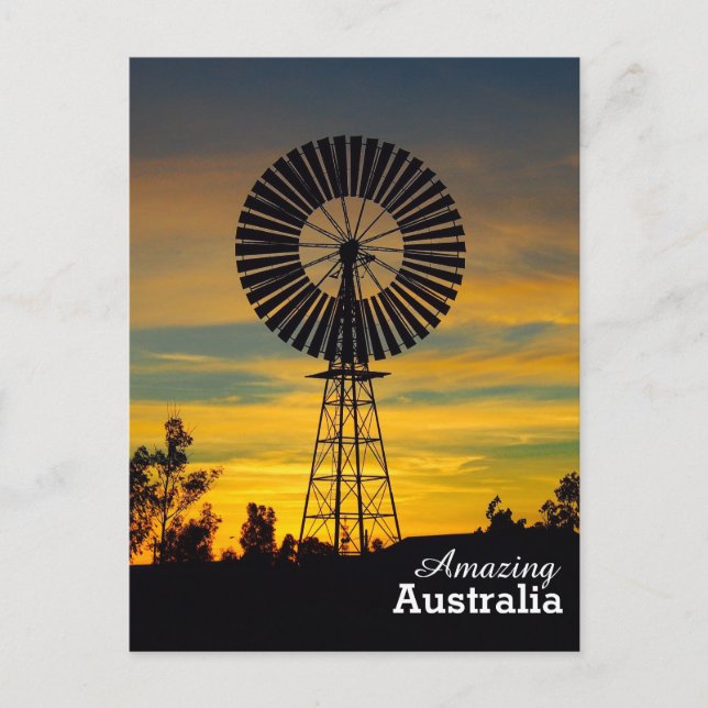 Amazing Australia postcard (Front)