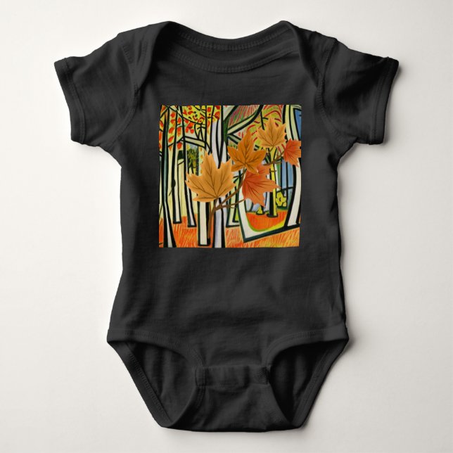Amazing Autumn Baby Bodysuit (Front)