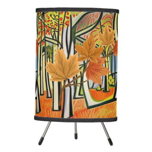 Amazing Autumn Tripod Lamp