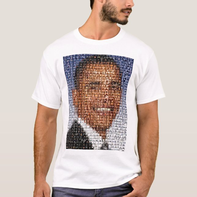 Amazing BARACK OBAMA montage shirt (Front)