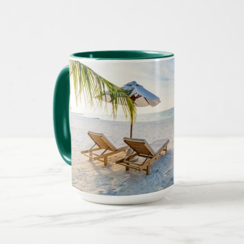 Amazing Beach Sunset Mug