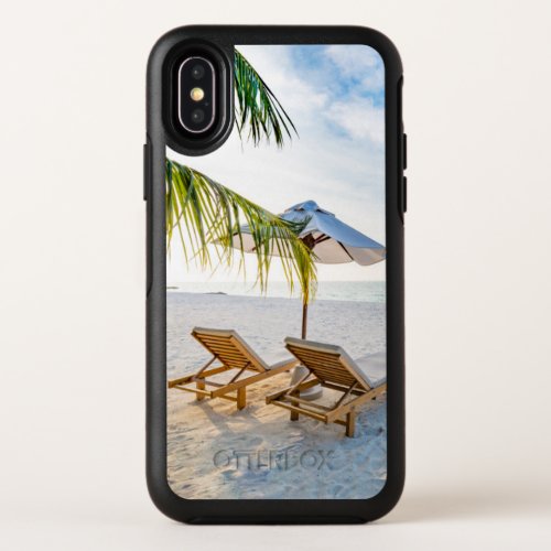 Amazing Beach Sunset OtterBox Symmetry iPhone X Case