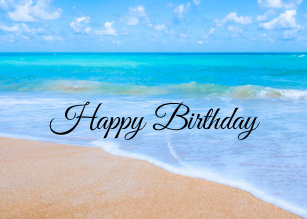 Happy Birthday Beach Gifts On Zazzle