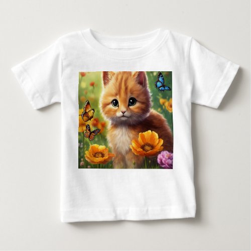 Amazing beautiful picture printed baby clothings baby T_Shirt