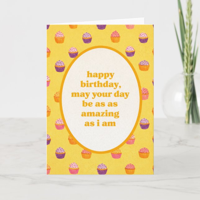 Amazing Birthday Card (Front)