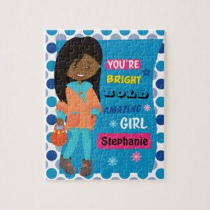 Amazing Black Girl Jigsaw Puzzle