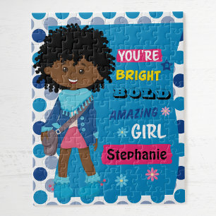 Amazing Black Girl Jigsaw Puzzle