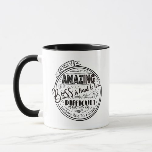 amazing Boss best retirement Appreciation Gift Mug