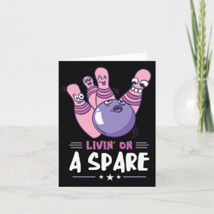 Amazing Bowler Strikes Bowling Sports Funny Bowlin Card