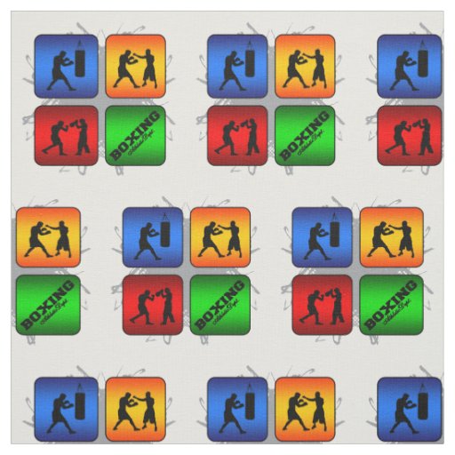 Amazing Boxing Urban Style Fabric