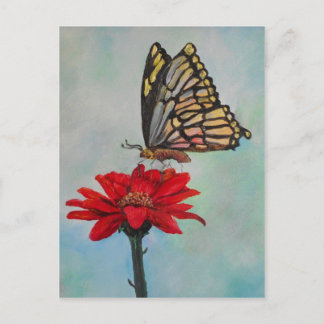 Amazing Butterfly Art! Postcard