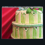 Amazing Cakes Calender Calendar<br><div class="desc">Calender with pictures of unique,  amazing cakes.</div>